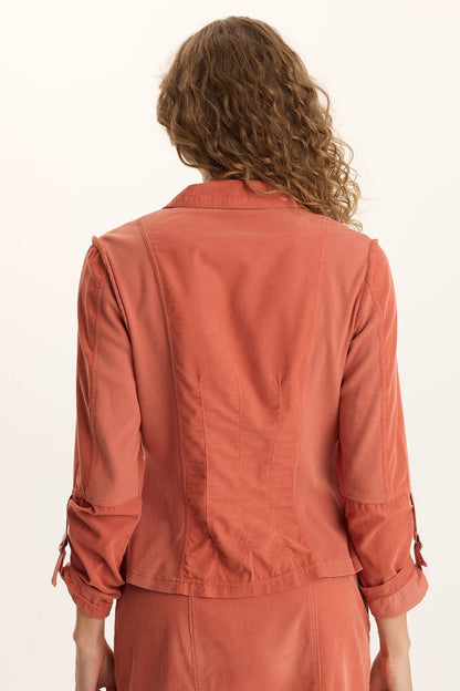 Eino Corduroy Fitted Blazer Jacket