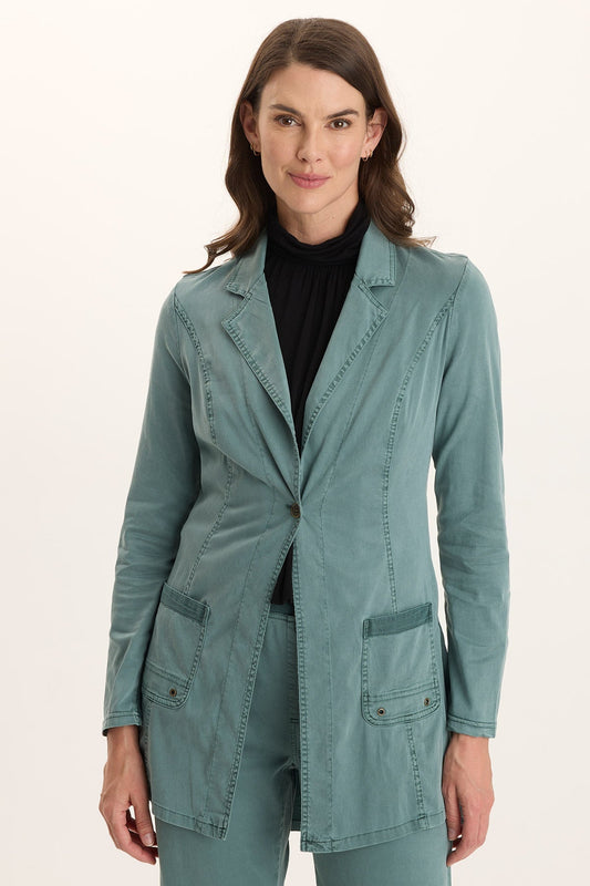 Lainey Longline Tencel Blazer