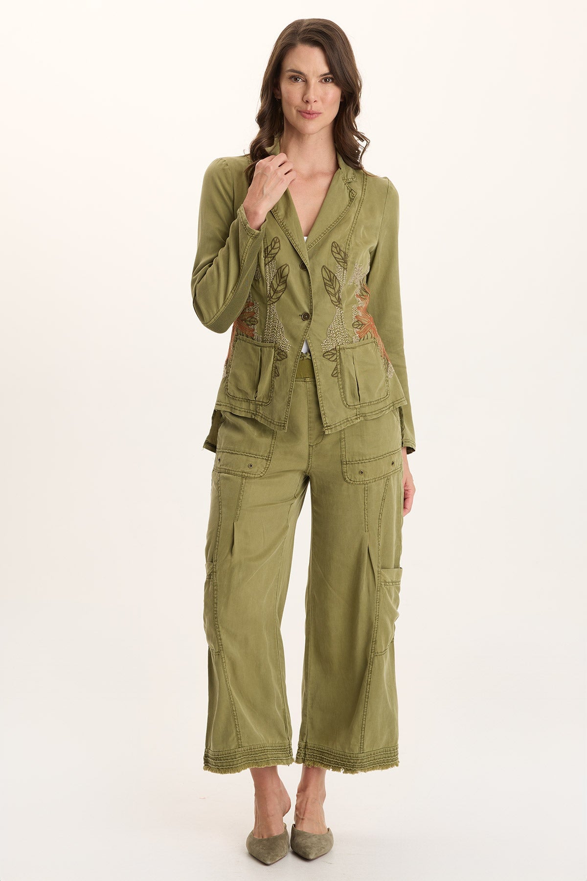 Tullio Soft Twill Cargo Gaucho