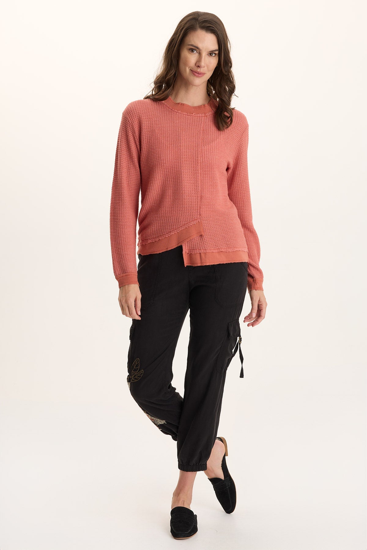 Alvis Thermal Asymmetrical Long-Sleeve Top