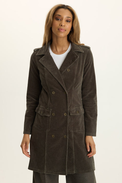Risto Corduroy Trench Coat
