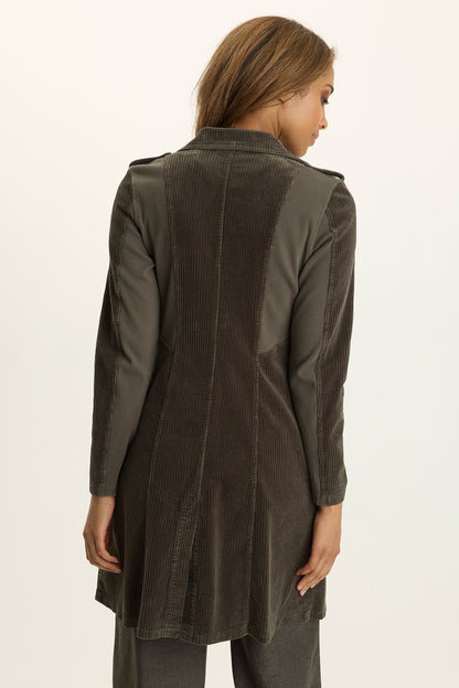 Risto Corduroy Trench Coat