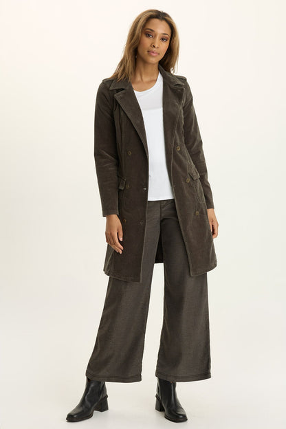 Risto Corduroy Trench Coat