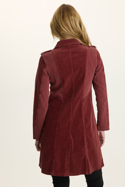 Risto Corduroy Trench Coat