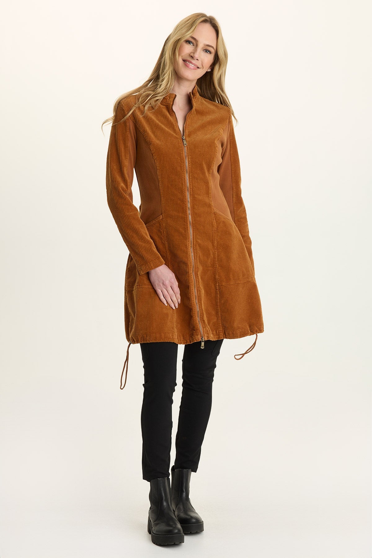 Uzma Corduroy Jacket-Dress