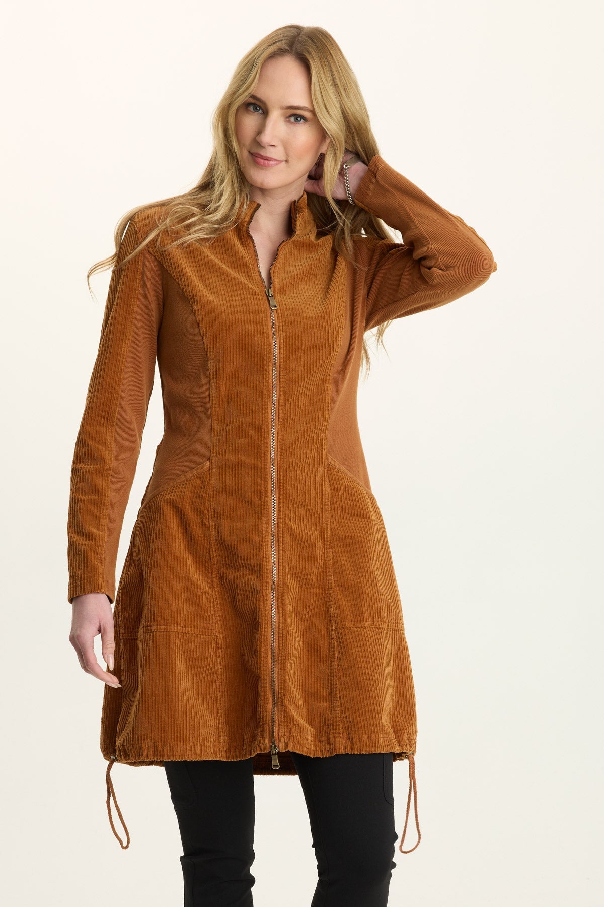 Uzma Corduroy Jacket-Dress