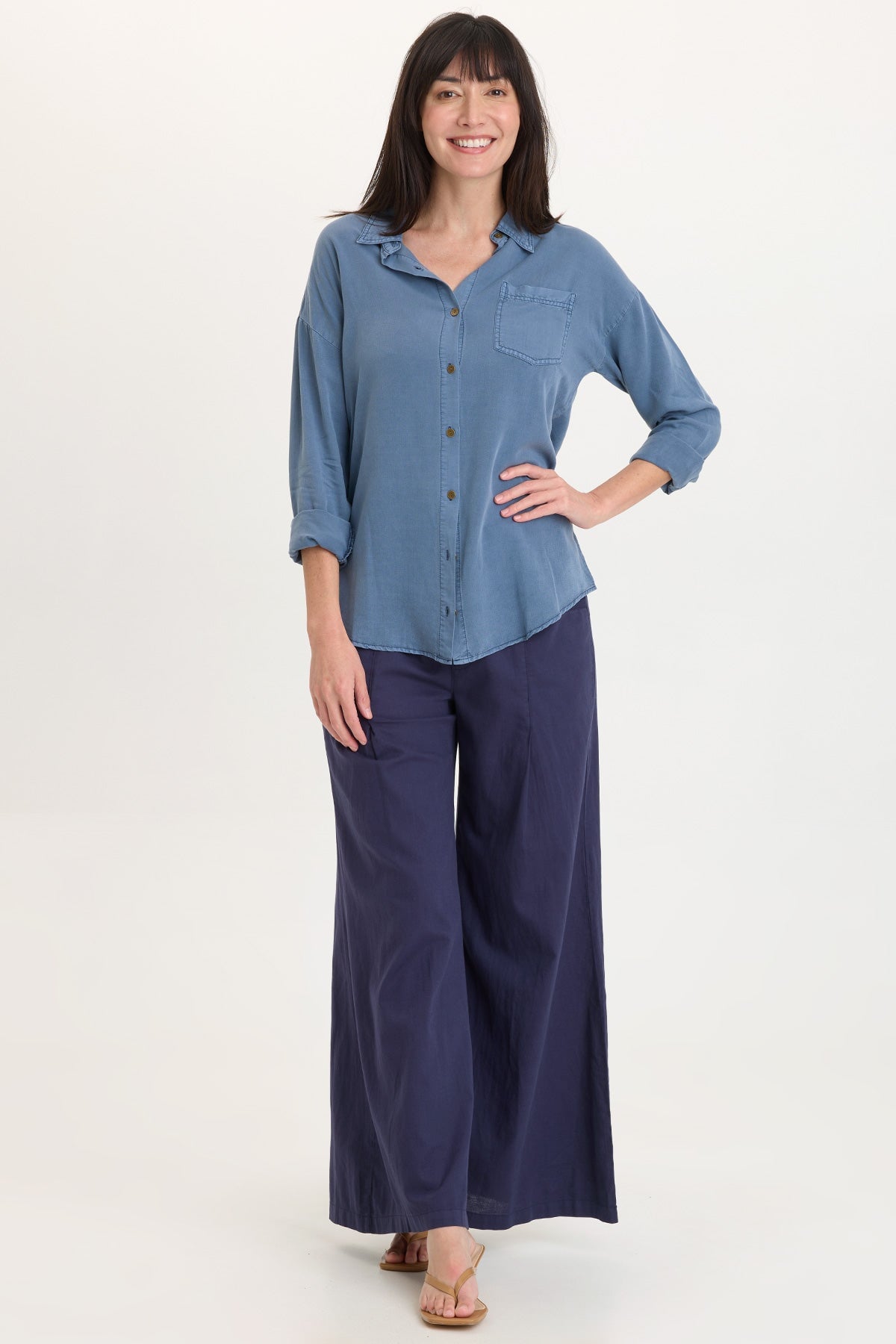 Terri Cotton Linen Pant