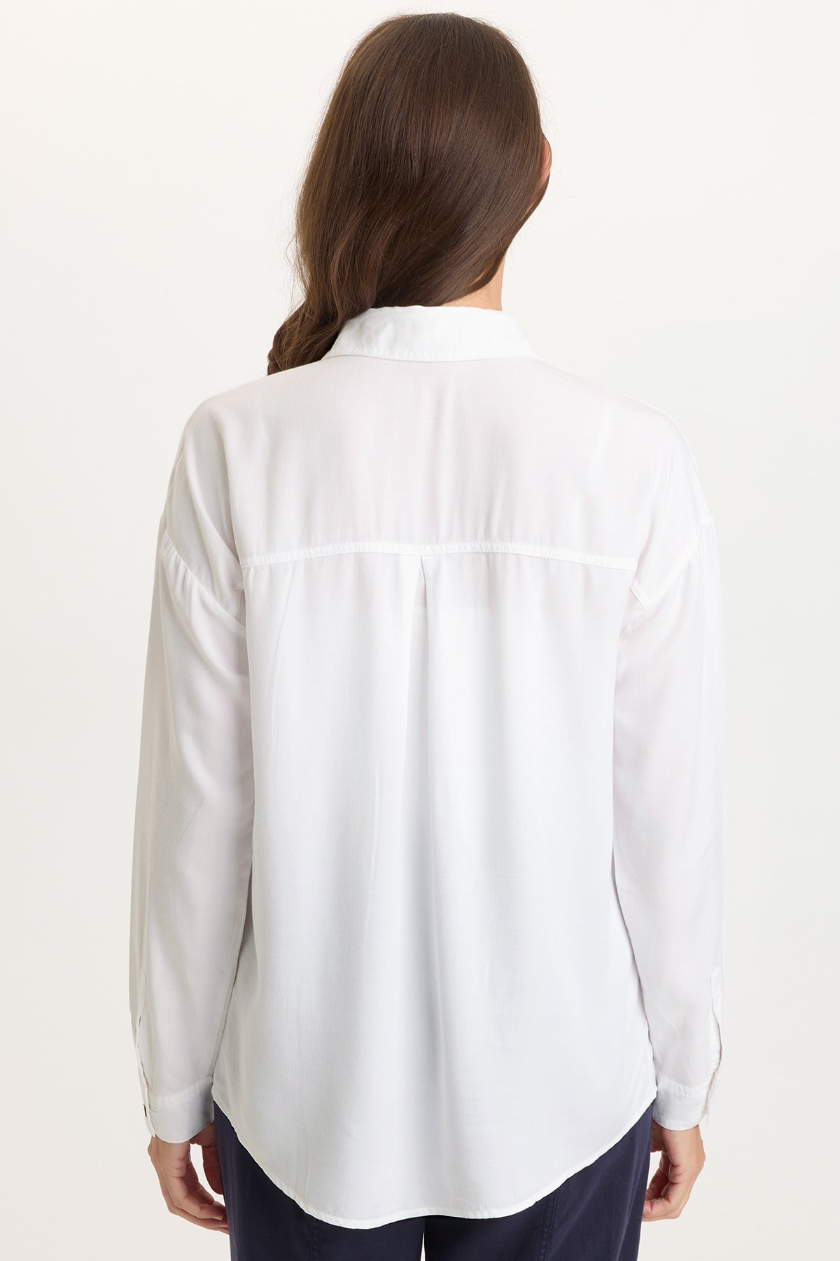 Dusten Lightweight Oversize Button-Up