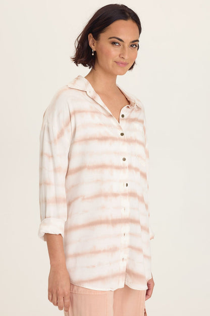 Dusten Lightweight Oversize Button-Up