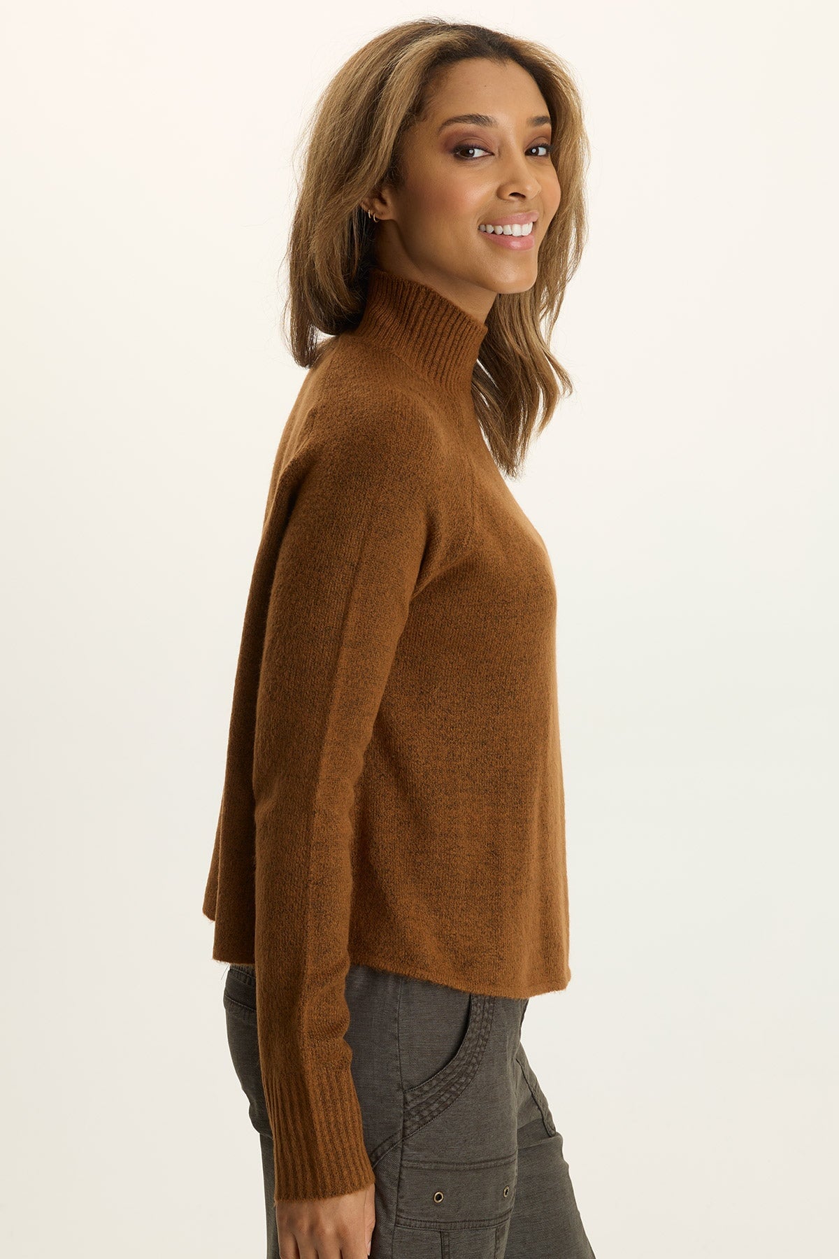 Alessi Mock-Neck Sweater