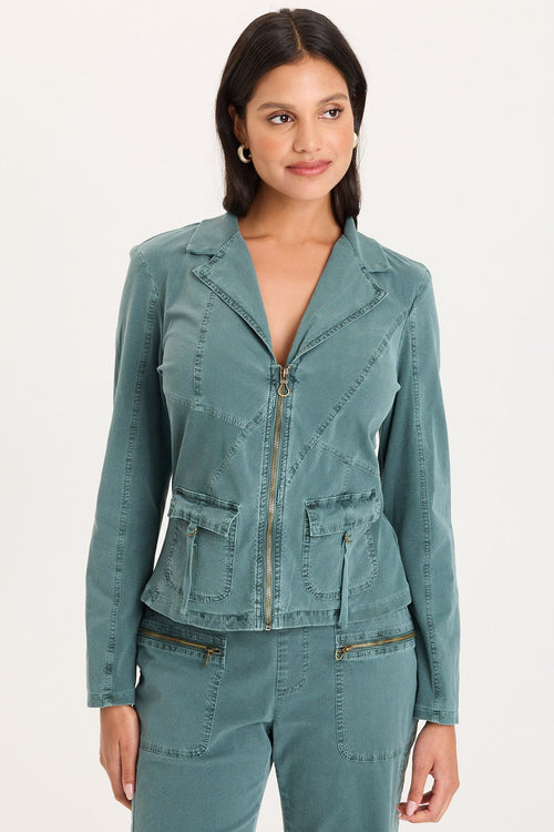 Riddell Twill Zip Up Jacket