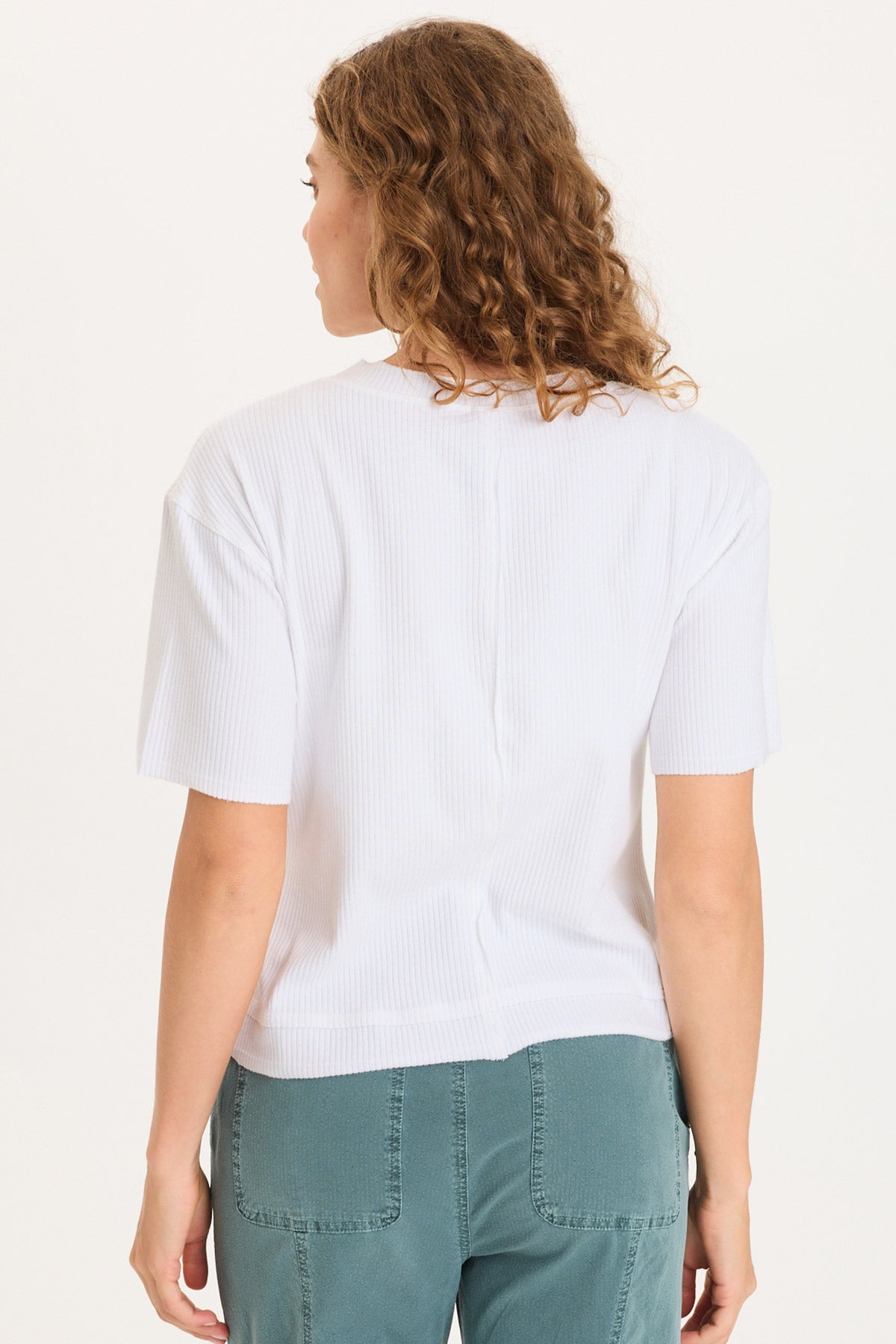 Cairns Longer Short Sleeve Double Hem Tee