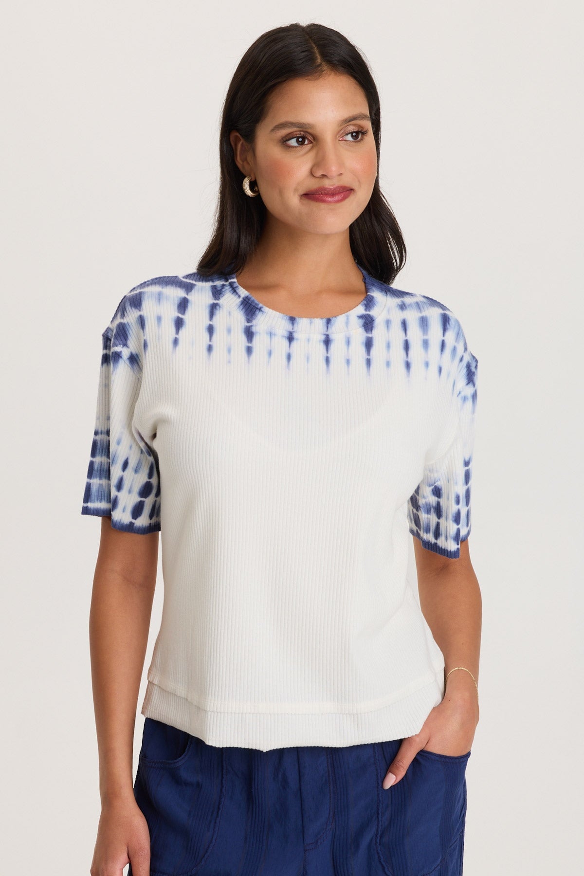 Cairns Longer Short Sleeve Double Hem Tee