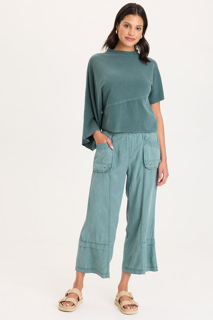 Gilchrist Asymmetrical Sleeve Top