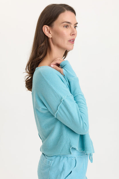 Annika Long Sleeve Boat Neck Top