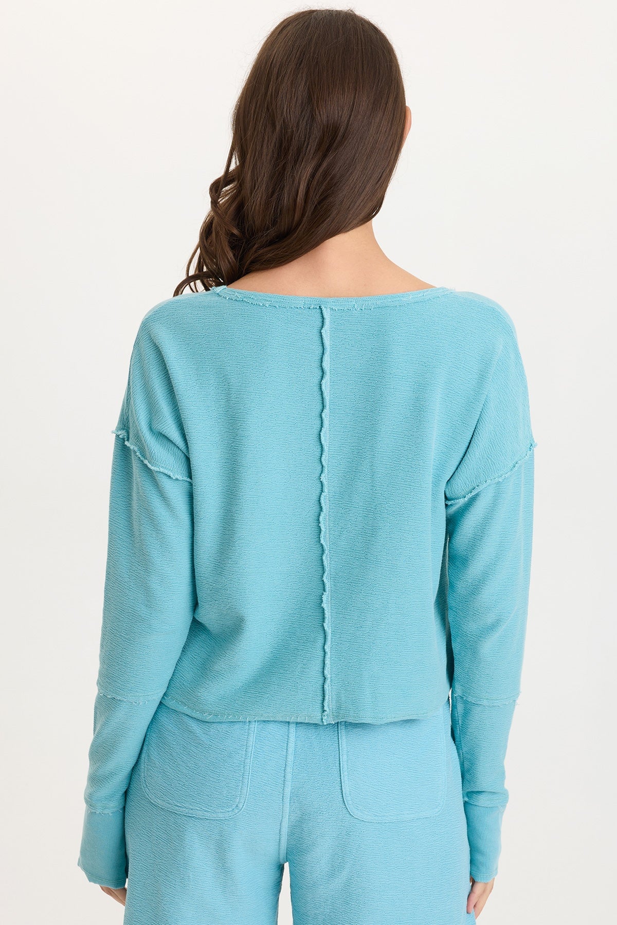 Annika Long Sleeve Boat Neck Top