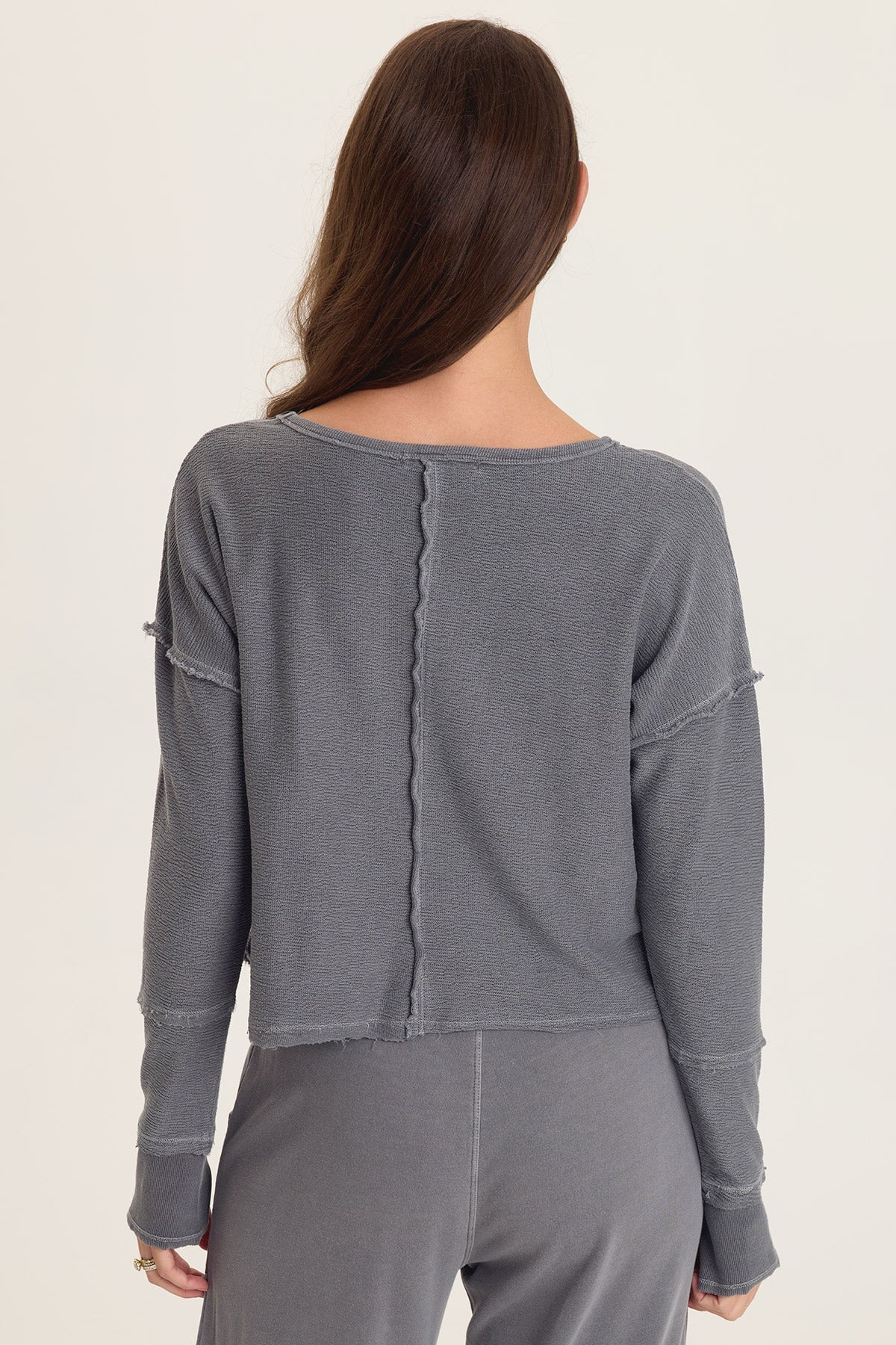 Annika Long Sleeve Boat Neck Top
