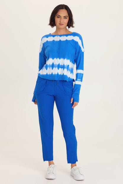 Kiefer Slim Leg Crepe Knit Pant