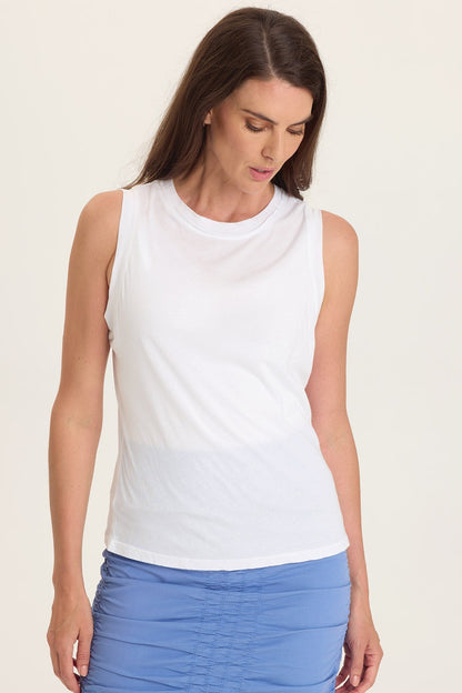 Bodie Raw Edge Jersey Tank