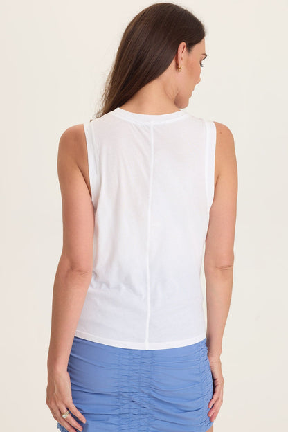 Bodie Raw Edge Jersey Tank