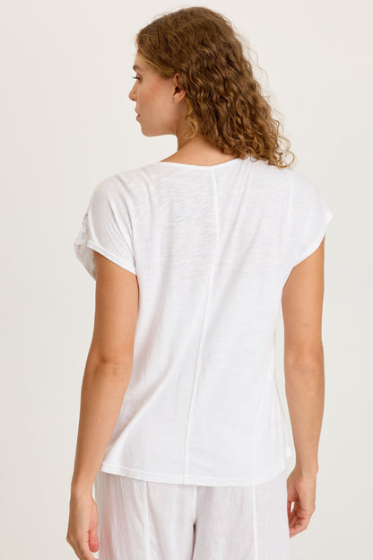 Nashir Crochet/Jersey Top