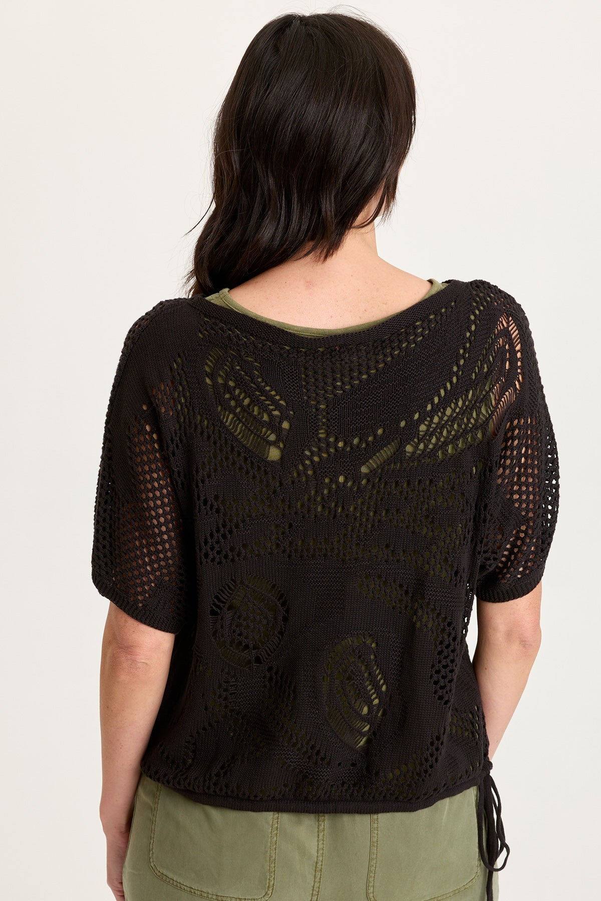 Macon Cotton Knit Short Sleeve Top
