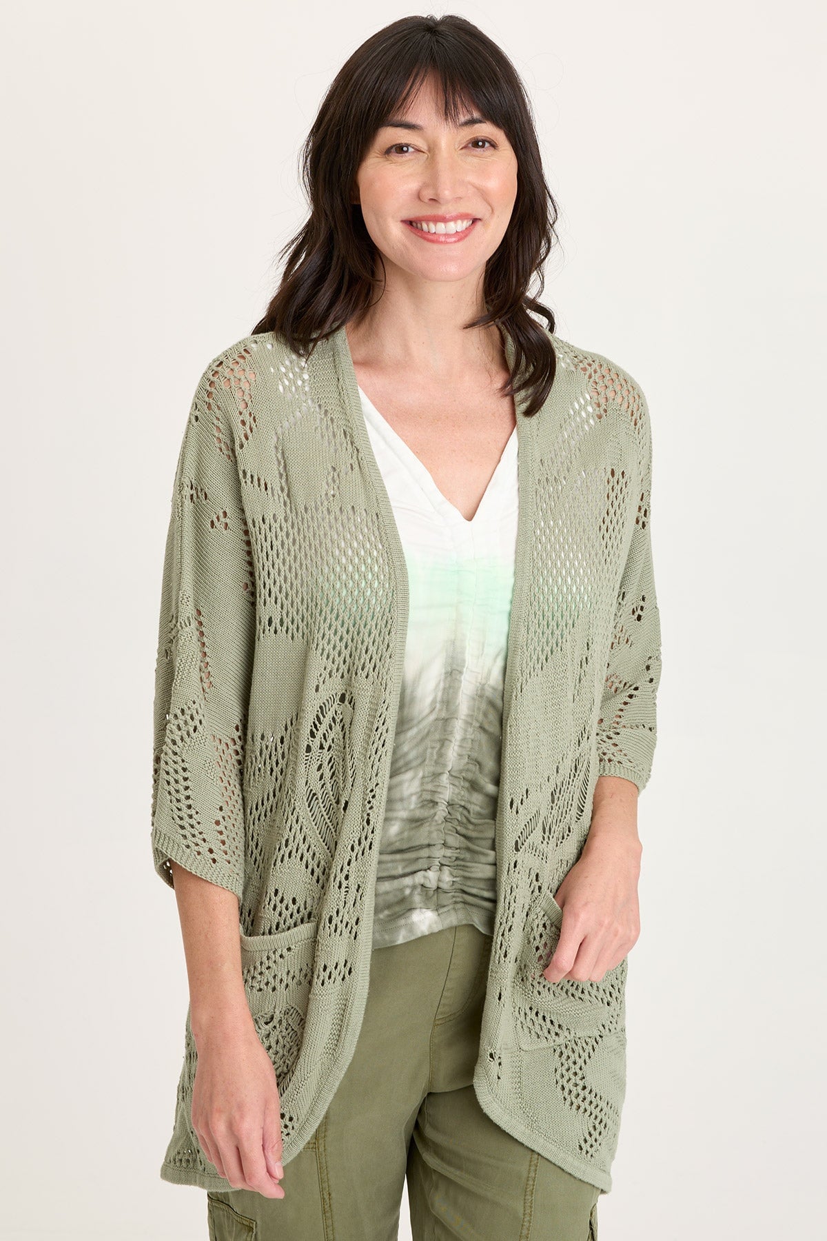 Redford Cotton Knit Cardigan