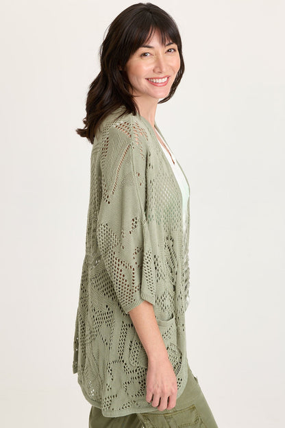 Redford Cotton Knit Cardigan