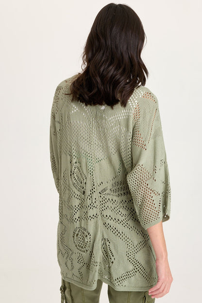 Redford Cotton Knit Cardigan