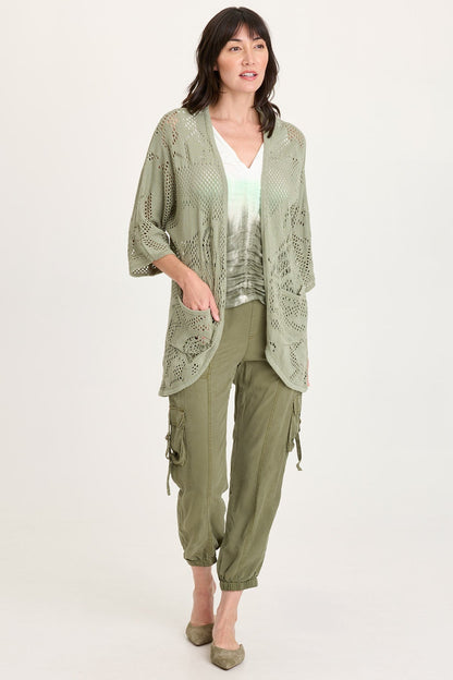 Redford Cotton Knit Cardigan