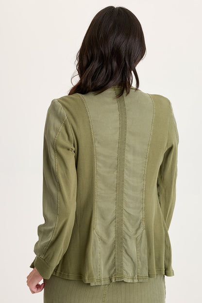 Maela Twill Relaxed Blazer