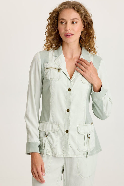 Maela Twill Relaxed Blazer