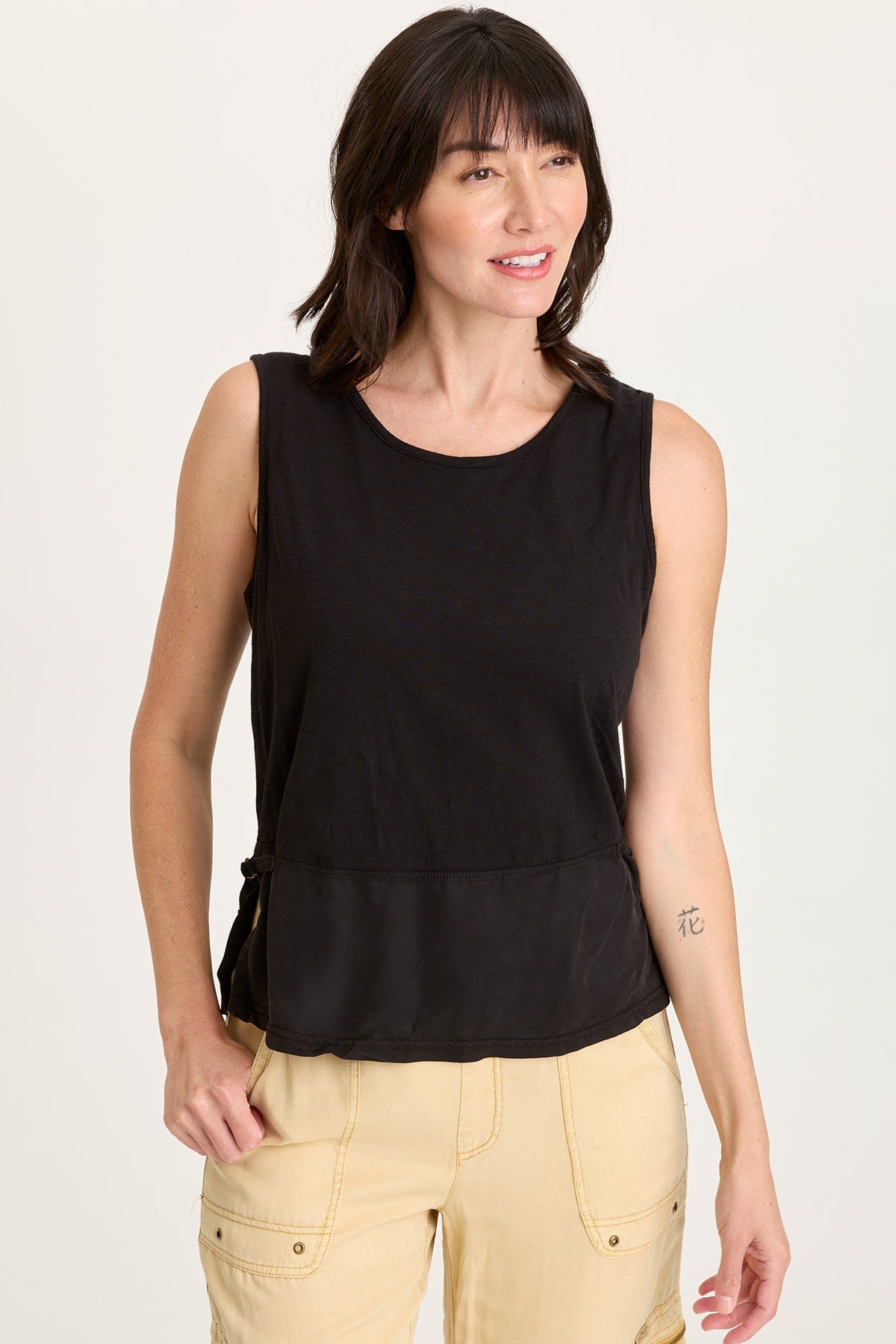 Enna Cinchable Twill Tank