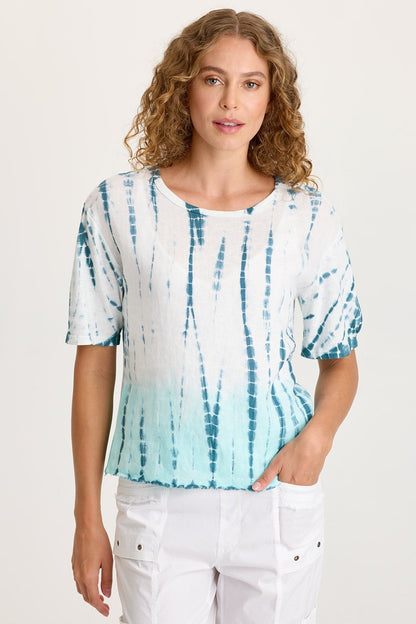 Esti Linen Short Sleeve Tee