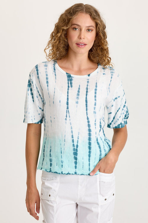 Esti Linen Short Sleeve Tee