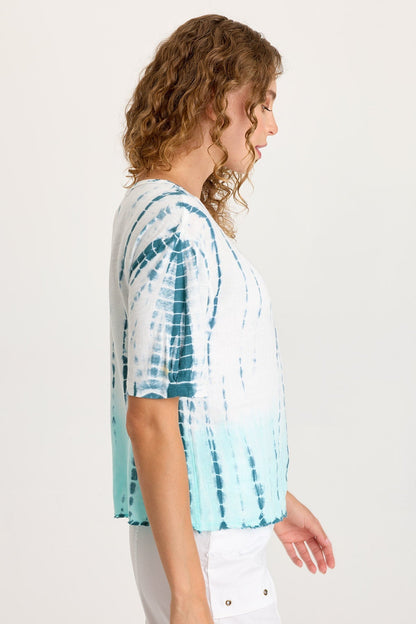 Esti Linen Short Sleeve Tee
