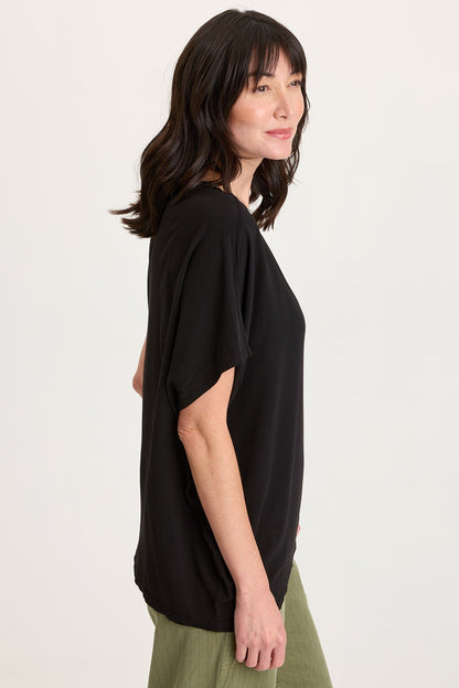 Helmi Asymmetrical Crepe Top