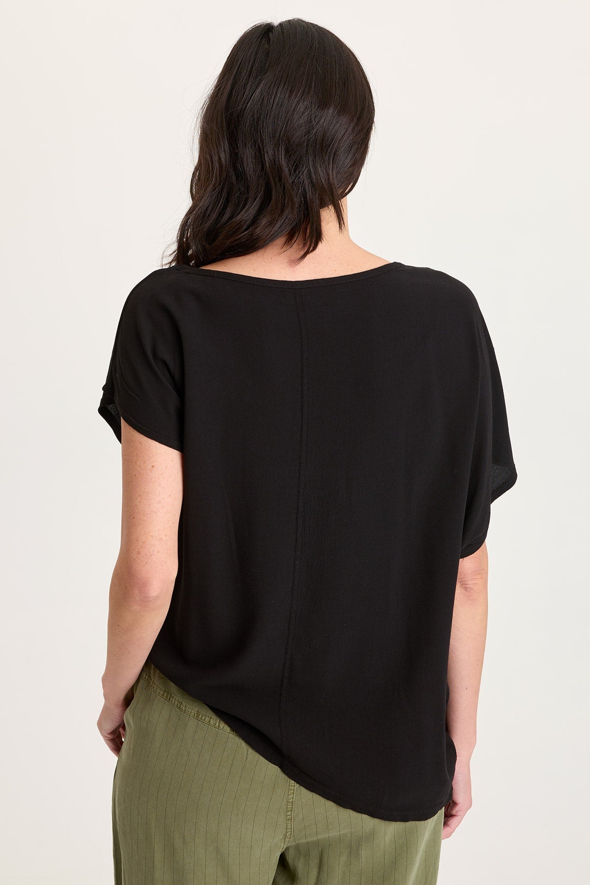 Helmi Asymmetrical Crepe Top
