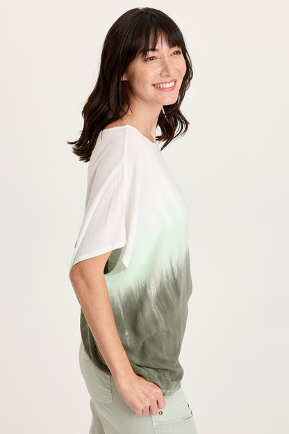 Helmi Asymmetrical Crepe Top