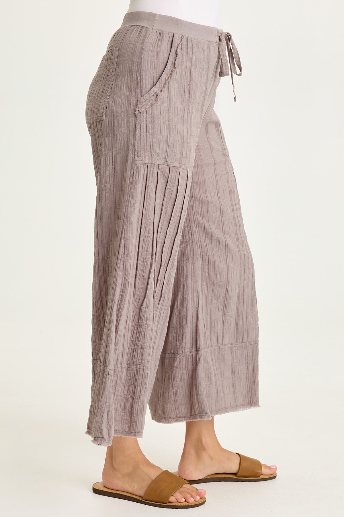 Doyen Textured Gauze Crop