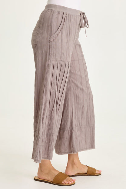 Doyen Textured Gauze Crop