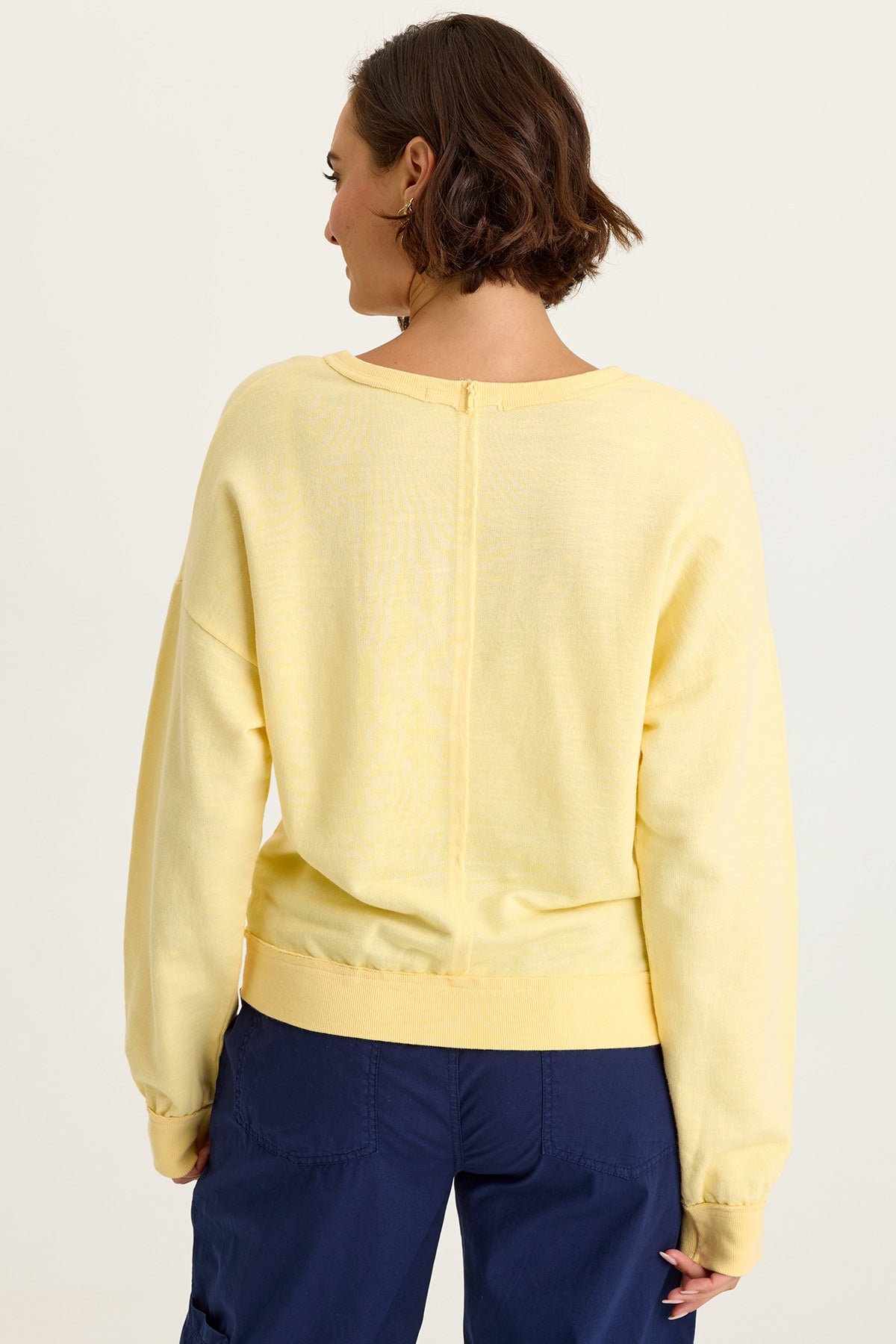 Rolin Terry V-Neck Pullover