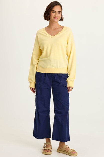 Rolin Terry V-Neck Pullover