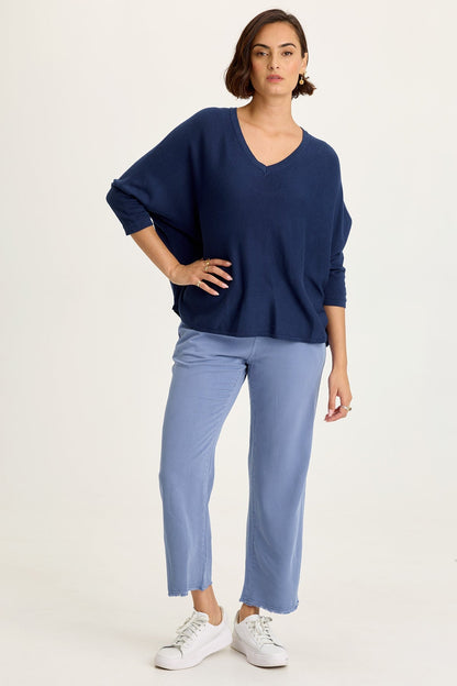 Zia Knit Dolman 3/4 Sleeve Top