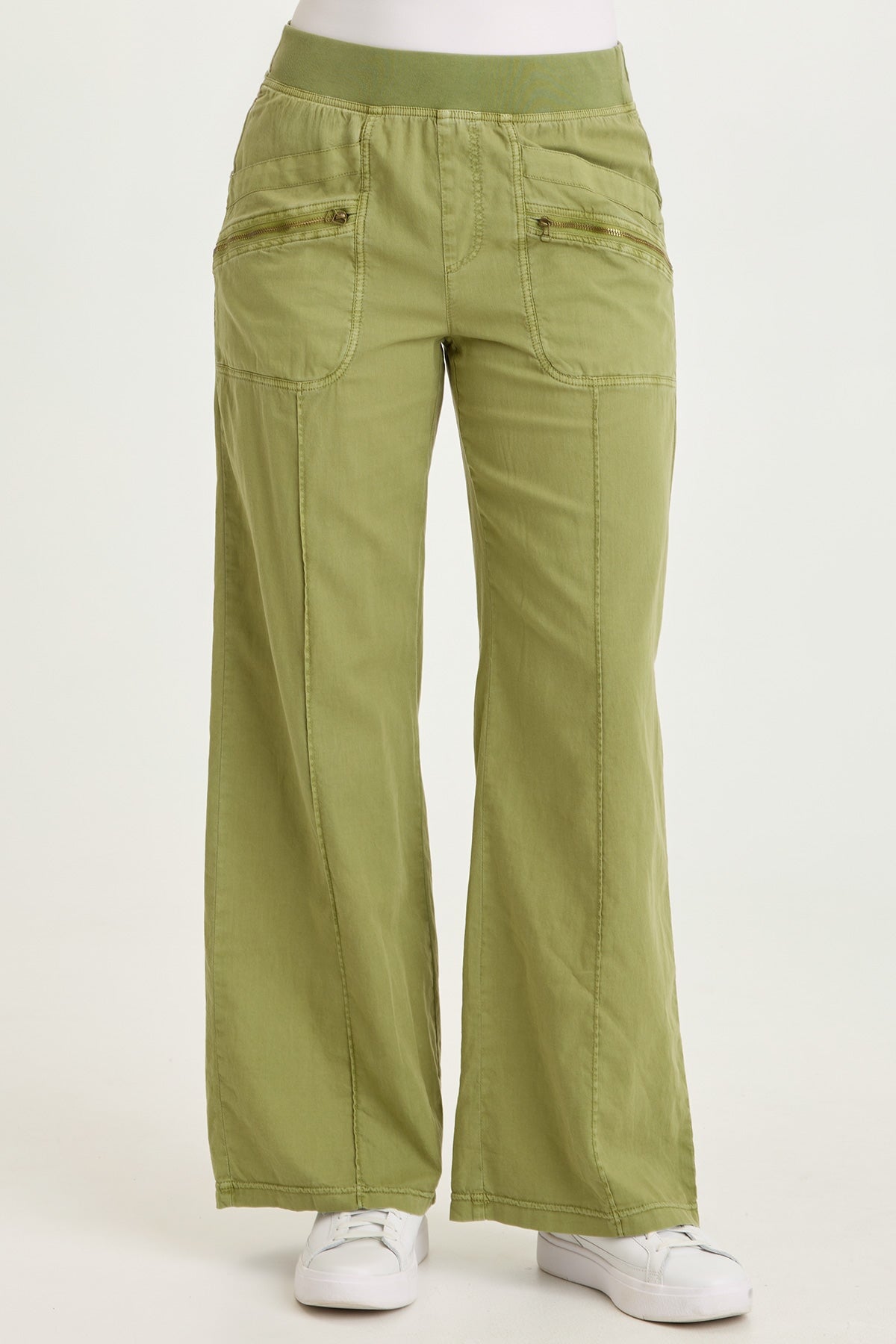 Torryn Linen Zipper Pockets Pants