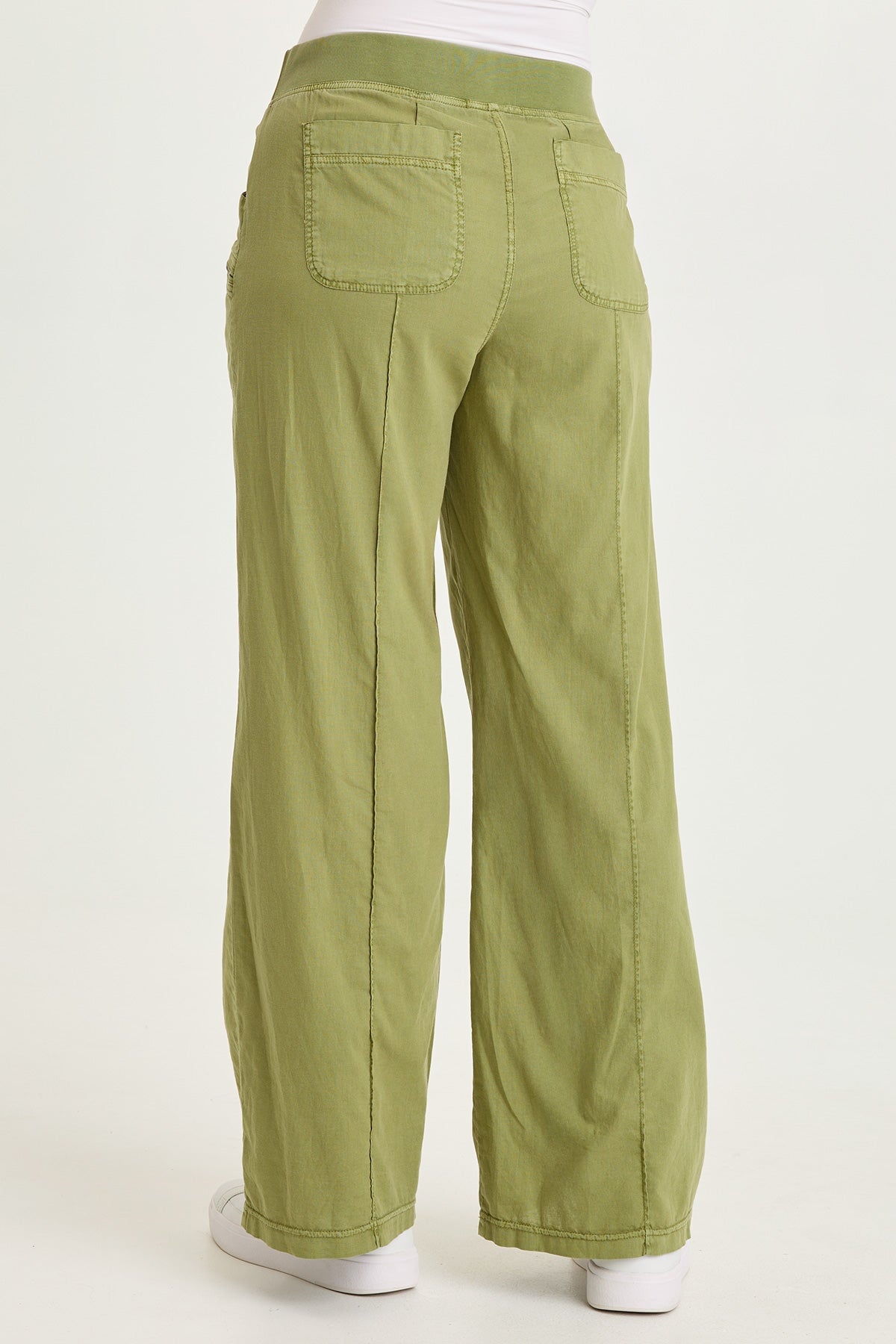 Torryn Linen Zipper Pockets Pants