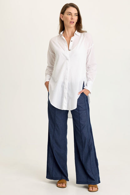 Geraldine Twill Double Seam Pant