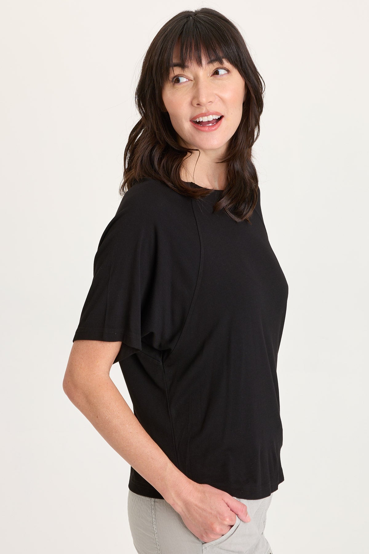 Lester Jersey Raglan Tee
