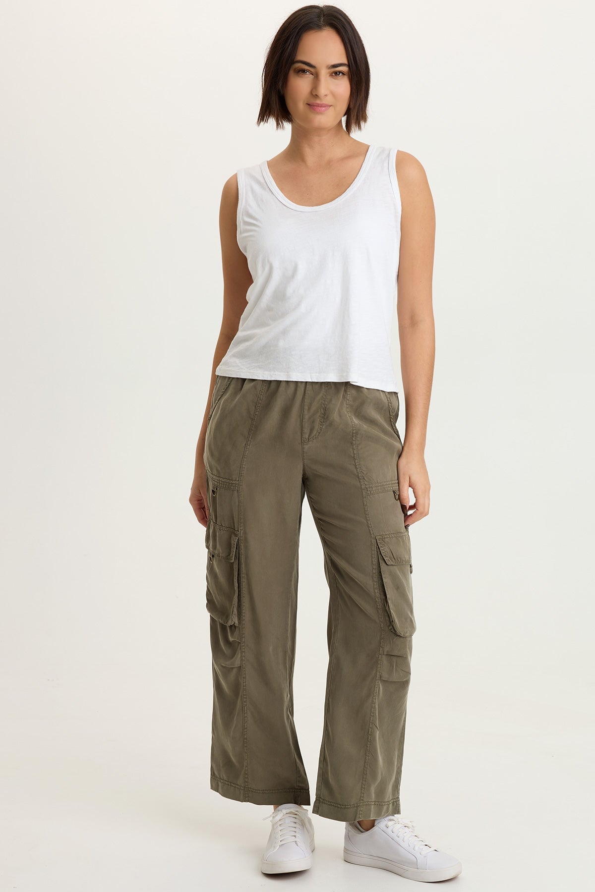 Radnor Twill Cargo Crop