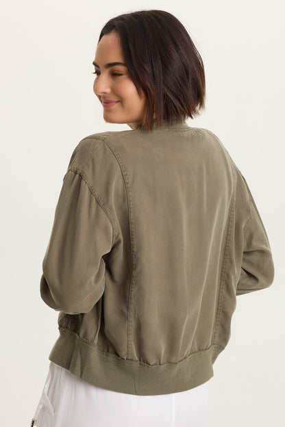 Wynton Twill Bomber Jacket